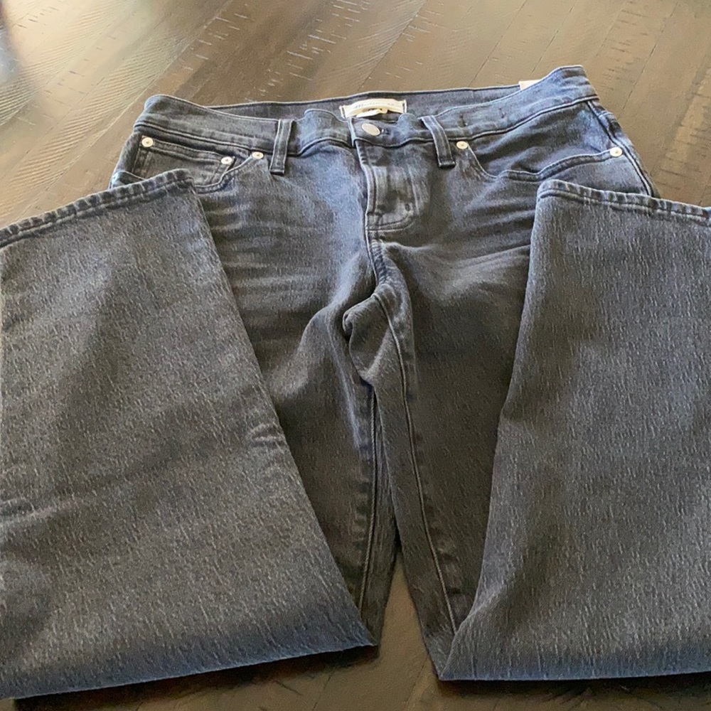 Washed black jeans from Madewell new